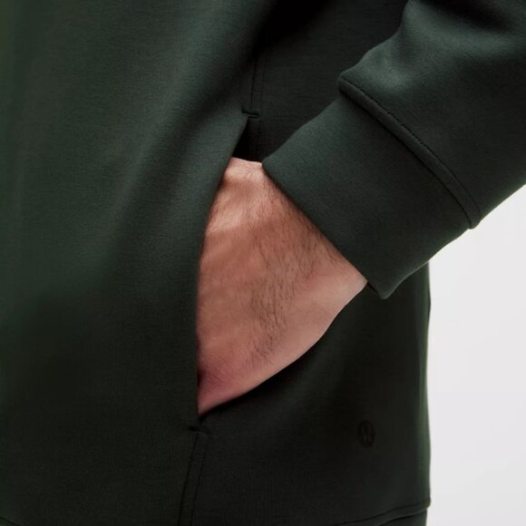 Lululemon Smooth Spacer Classic-Fit Pullover Hoodie Blackened Pine - Picture 5 of 11